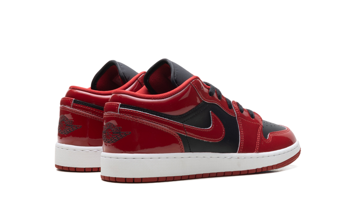 Air Jordan 1 Low SE GS Patent Bred HV4396 006