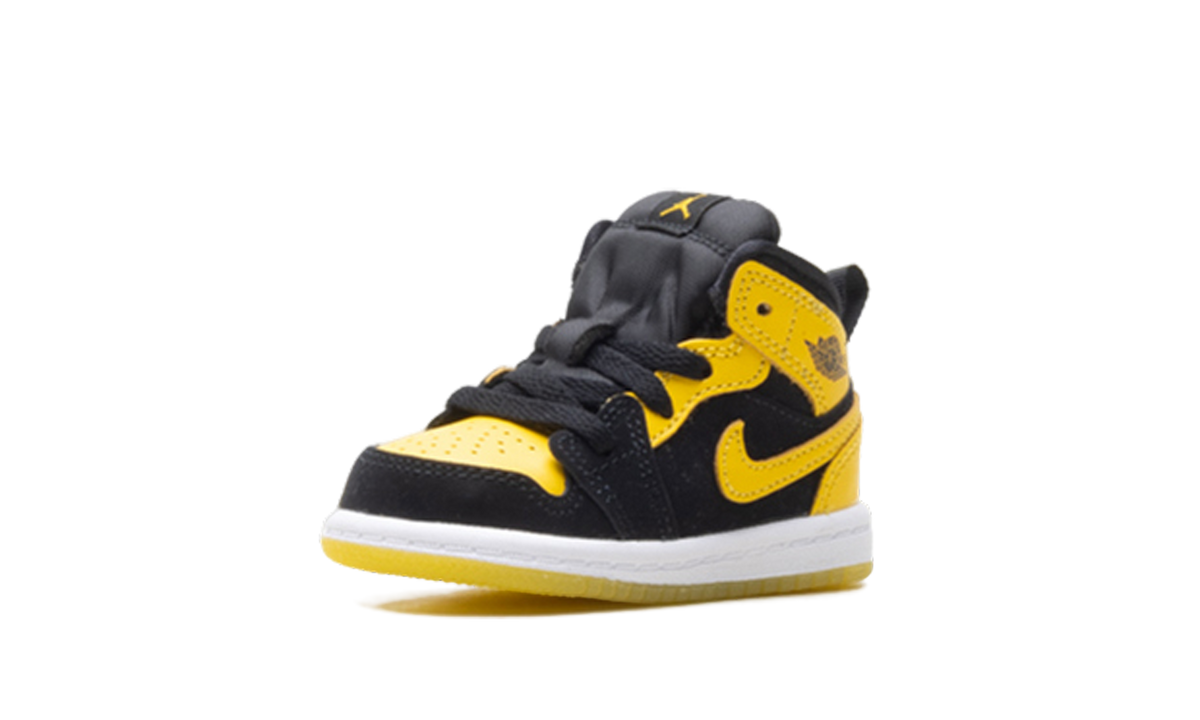 Jordan 1 Mid SE TD Black/Varsity Maize-White HJ5939 071