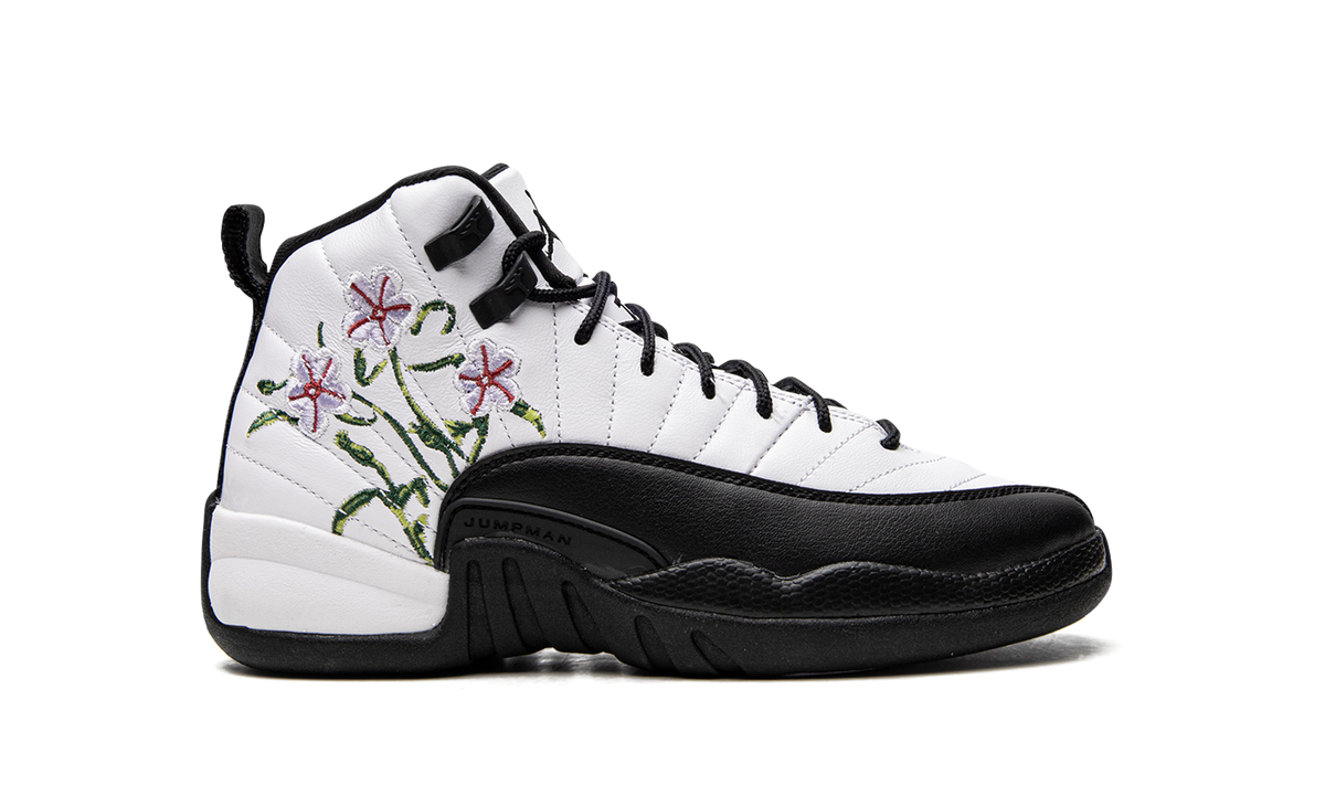 Air Jordan 12 GS Floral DR6956 100