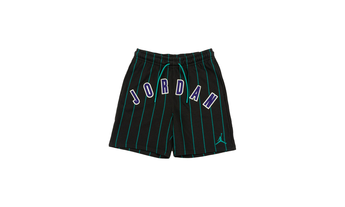 Air Jordan Brooklyn Fleece Shorts Off Black / New Emerald IB8820 045