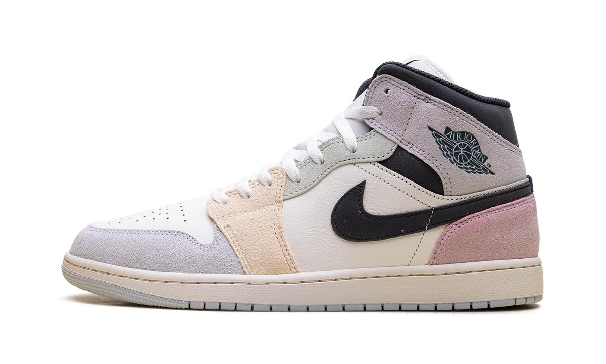 Air Jordan 1 Mid Sail / Anthracite-Jade Aura-Iced Jade IB7110 100