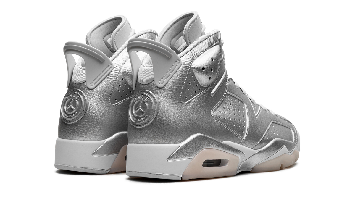 Jordan 6 Retro PSG Paris Saint-Germain Silver IQ5135 001