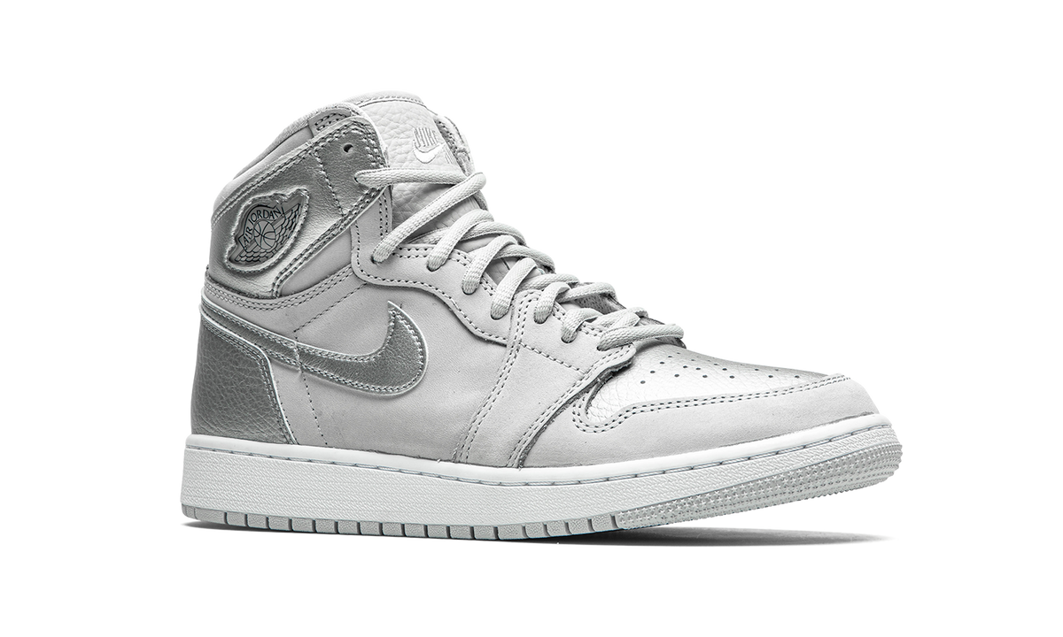 Air Jordan 1 High OG GS Co.JP - Metallic Silver 575441 029