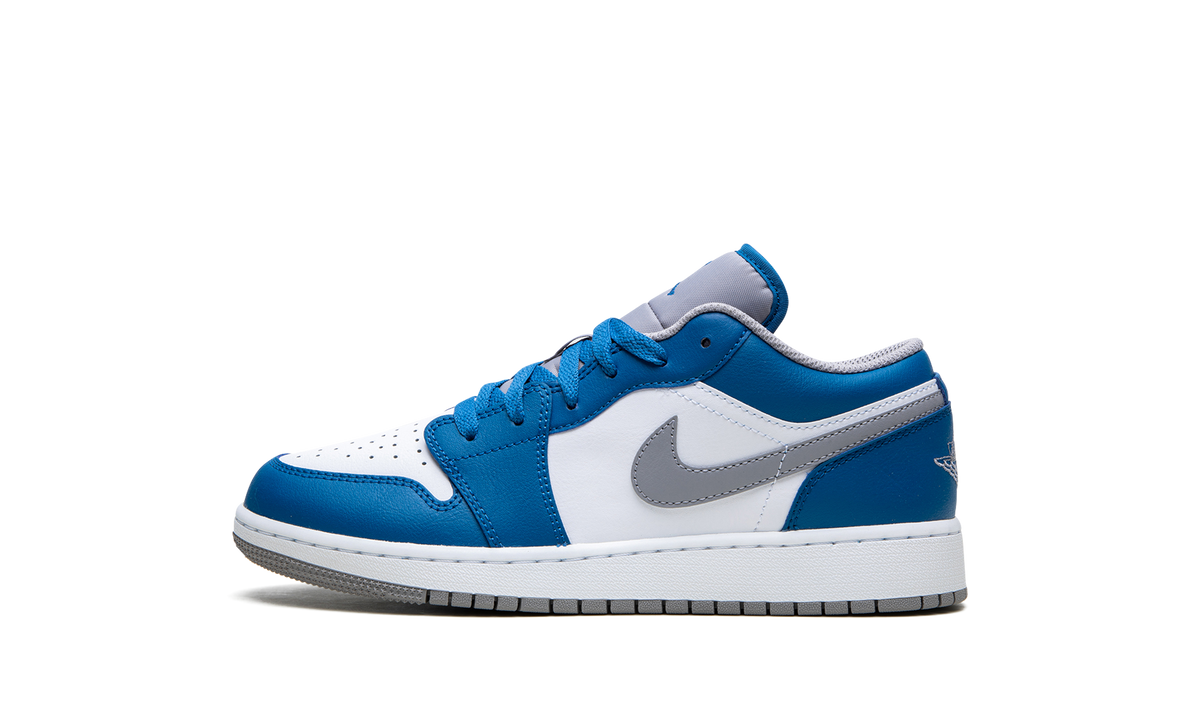 Air Jordan 1 Low GS True Blue 553560 412